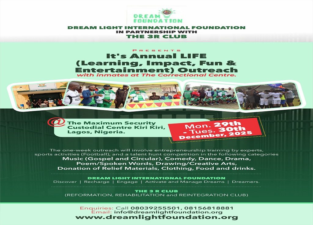 Dream Light International Foundation Life Outreach 2025