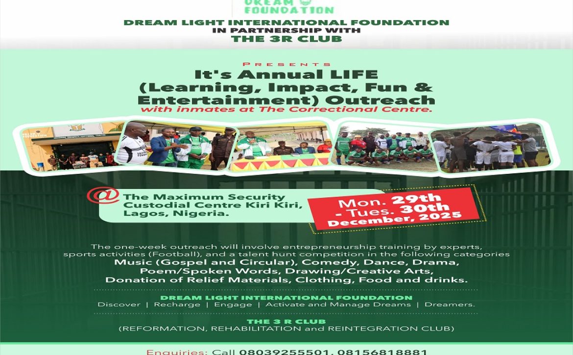 Dream Light International Foundation Life Outreach 2025