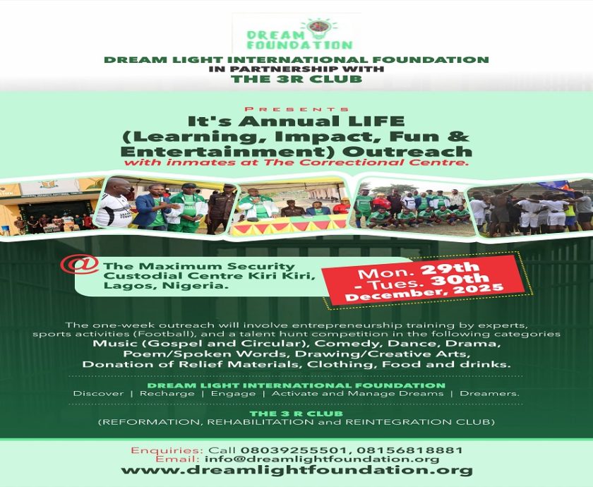 Dream Light International Foundation Life Outreach 2025